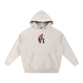 Snow Wash Fleece Oversize Hoodie