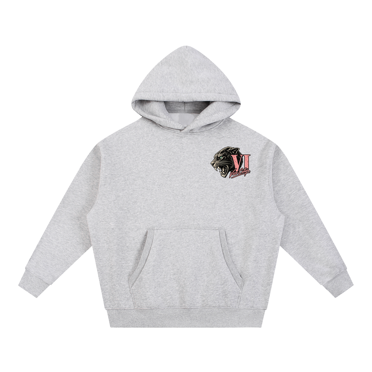 Essential Oversized Boxy Fit Fleece Hoodie